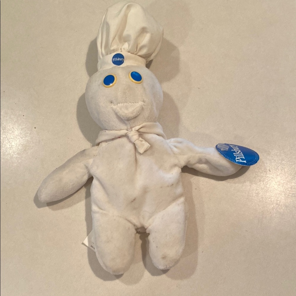 REDUCED!! Collectible!! Doughboy Plush Toy - White